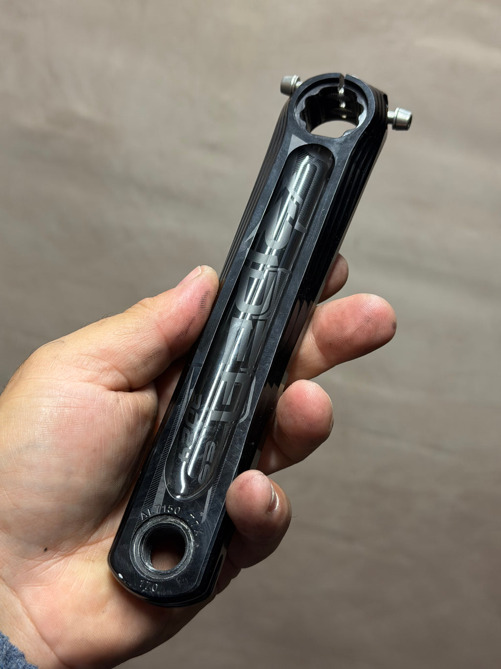 Ridea 3D Aero Track Crankset 170mm 144 BCD with BSA bottom bracket