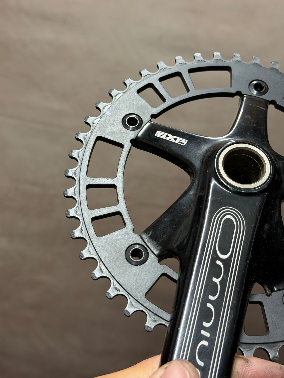 SRAM Omnium Track Crankset 167.5mm, AARN 47T 144 BCD with BSA bottom bracket