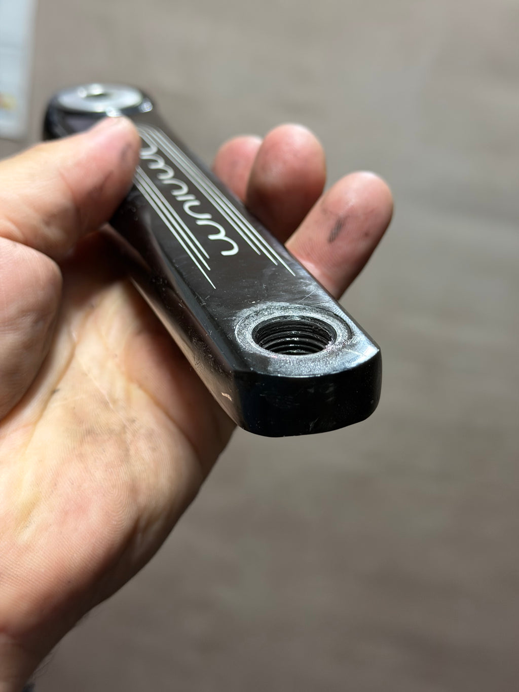 SRAM Omnium Track Crankset 167.5mm, AARN 47T 144 BCD with BSA bottom bracket