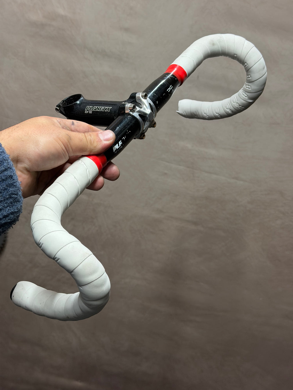 Planet X Aluminium Handlebars & Stem Cockpit Set 100mm 42cm