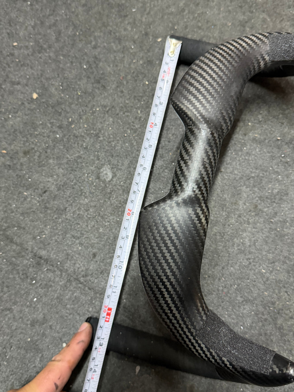 Velobike Bunch Bars Carbon Track Handlebars 31.8mm