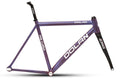 Dolan Pre Cursa Track Frameset – Chameleon Purple/Blue – full view of Chameleon Matt Purple/Blue Dolan Pre Cursa aluminium track frameset