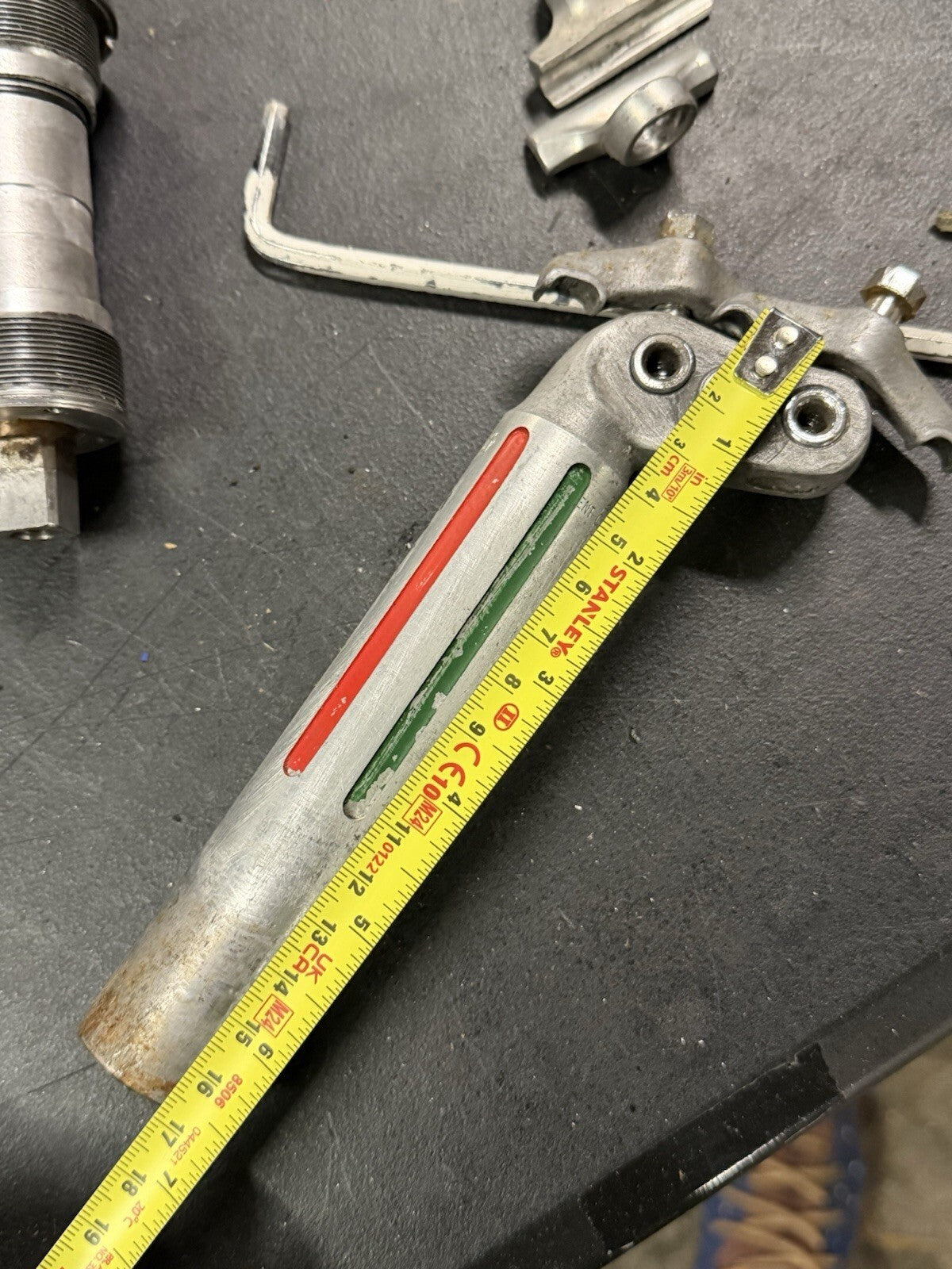 S Rare Colnago Seatpost Campagnolo Record Fluted 27.2 - product photo | Miclo Bikes