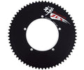 Sugino Big Zen Chainring Black – 144 BCD, 1/8-inch track chain, anodised black