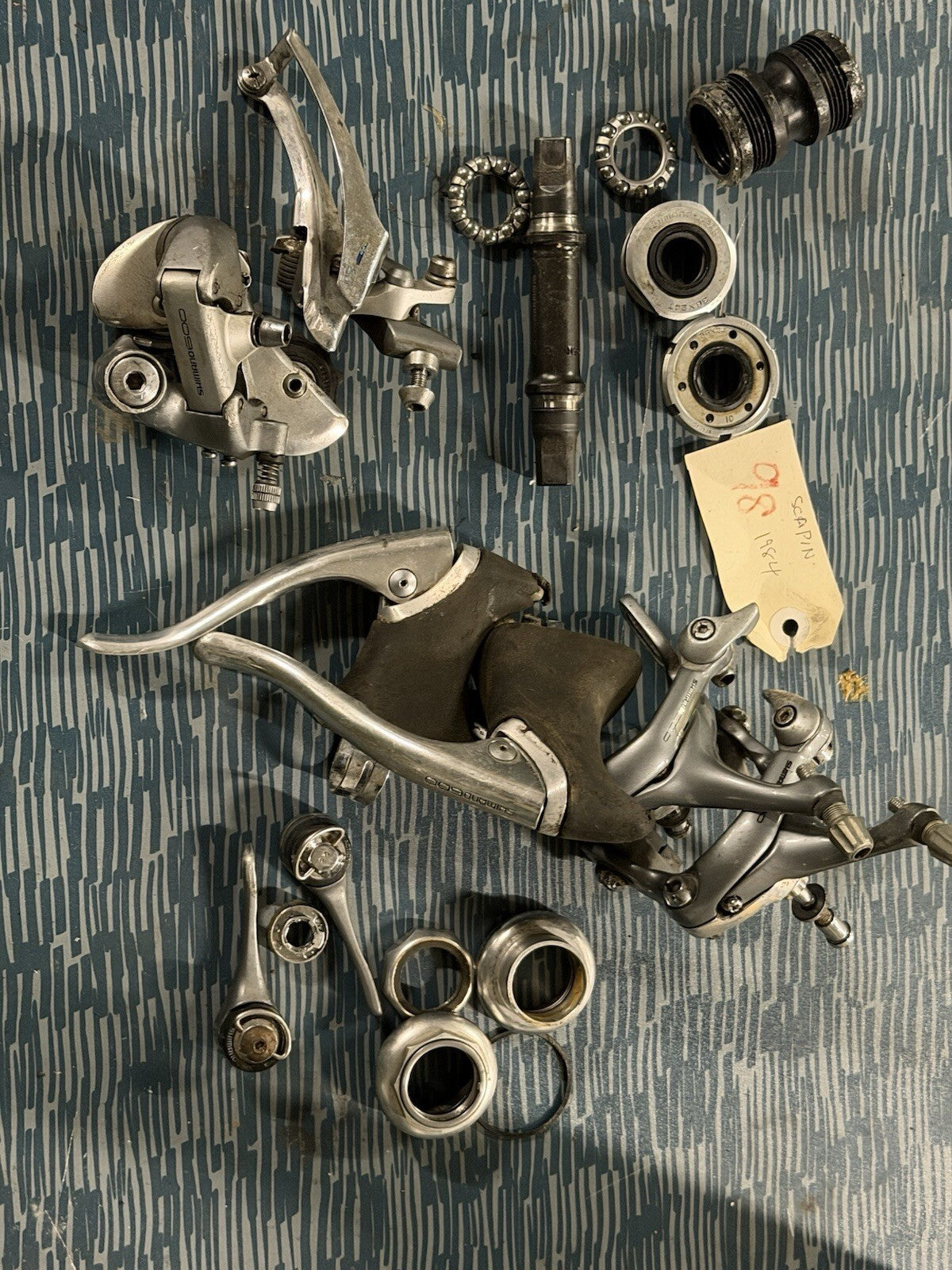 Vintage Shimano 600 Road Bike Groupset - product photo | Miclo Bikes