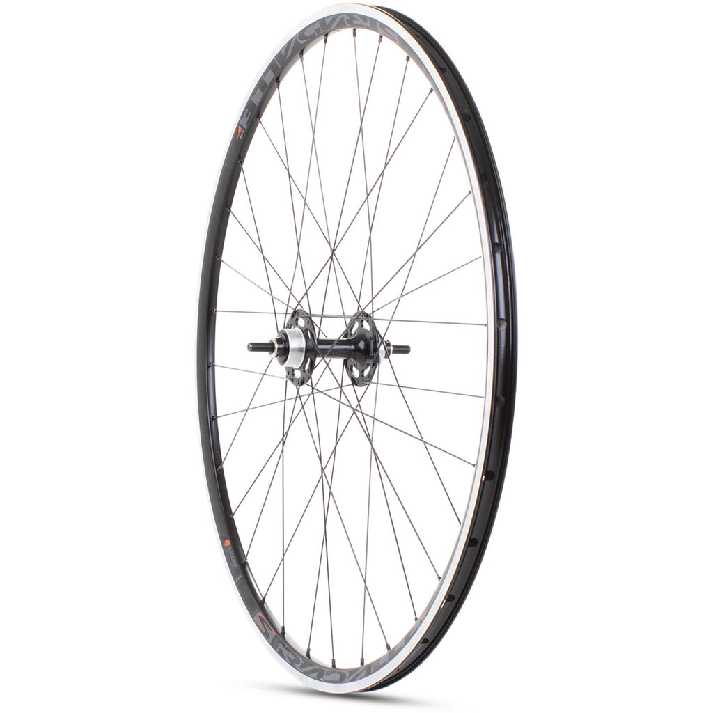 M Part Rear Track Wheel with 16T Sprocket – Black 700c – front view