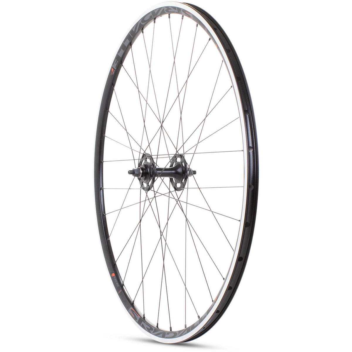 M Part Front Track Wheel – Black 700c – front view