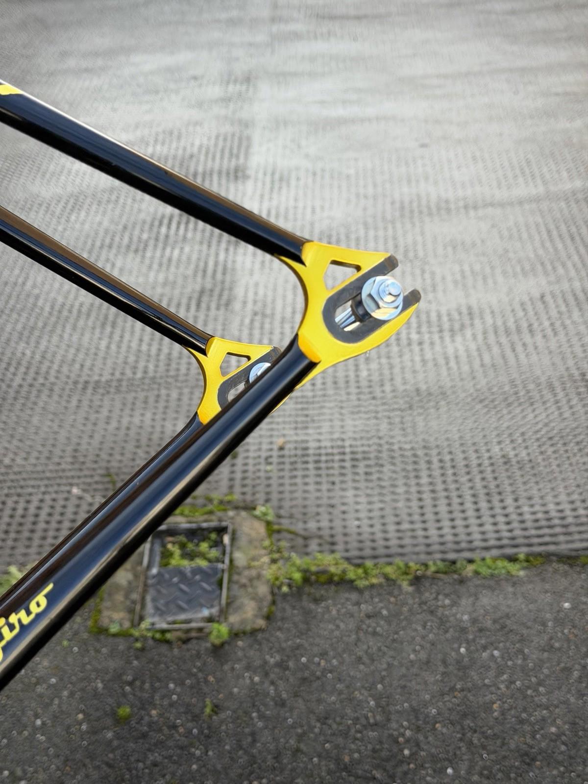 Giro Njs Frameset  Fixed Gear Size Medium Columbus Max Forks