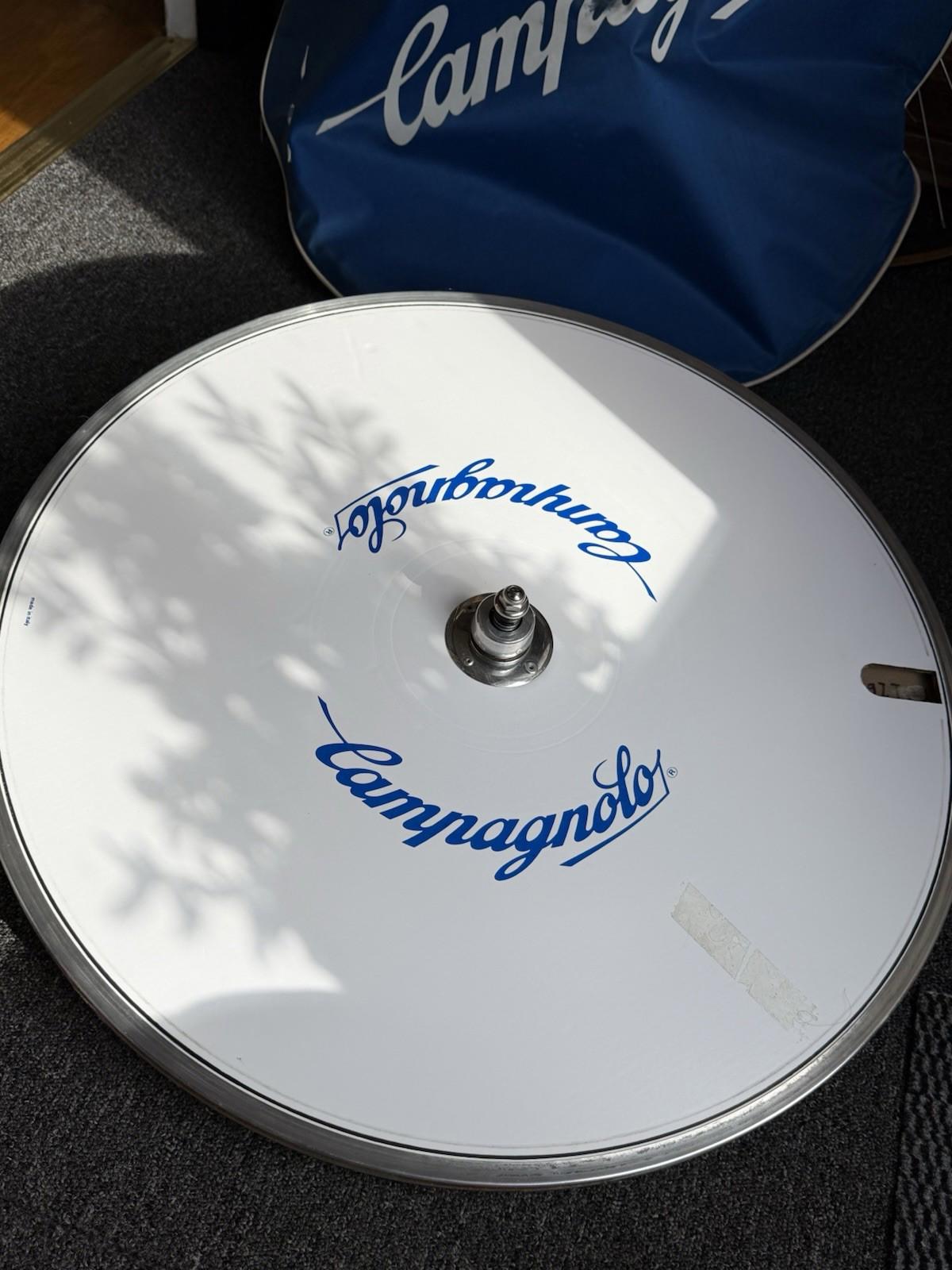 Campagnolo Khamsin Pista Track Disc Wheel Rear 700c