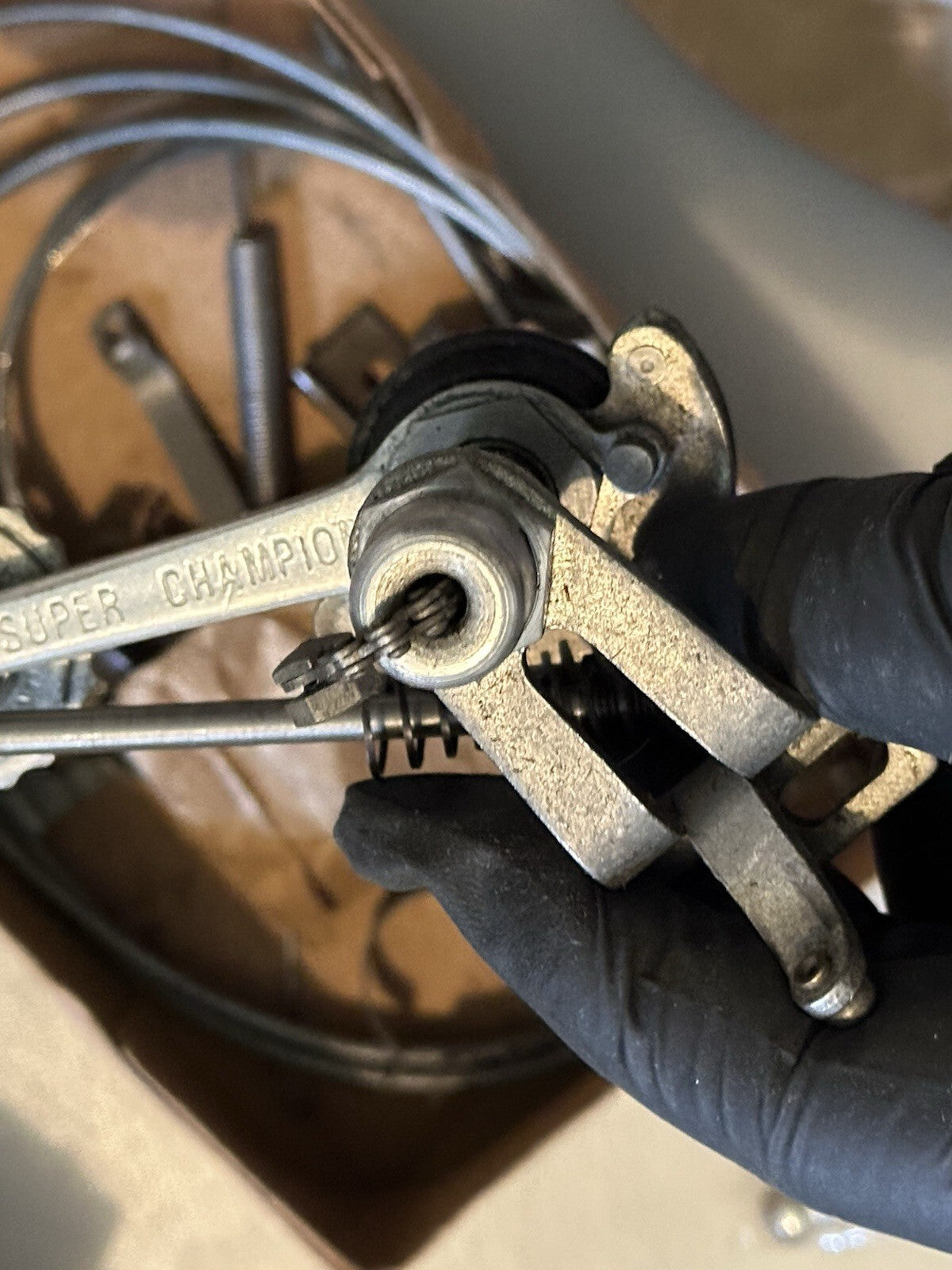 SUPER CHAMPION Vintage Rare Derailleur - view 7