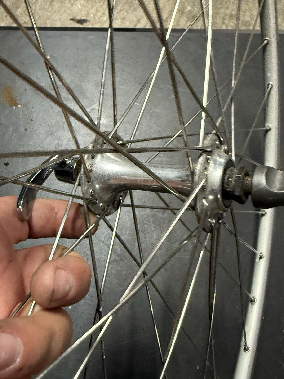 Vintage Campgnolo Clincher Wheelset Mavic Rims 8speed - view 15