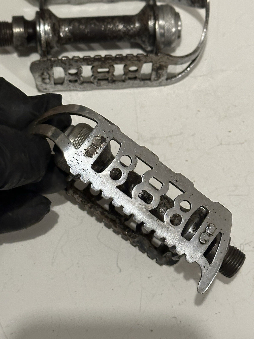 Vintage Bike Pedals Brampton B8 Vintage Quil Road Pedals