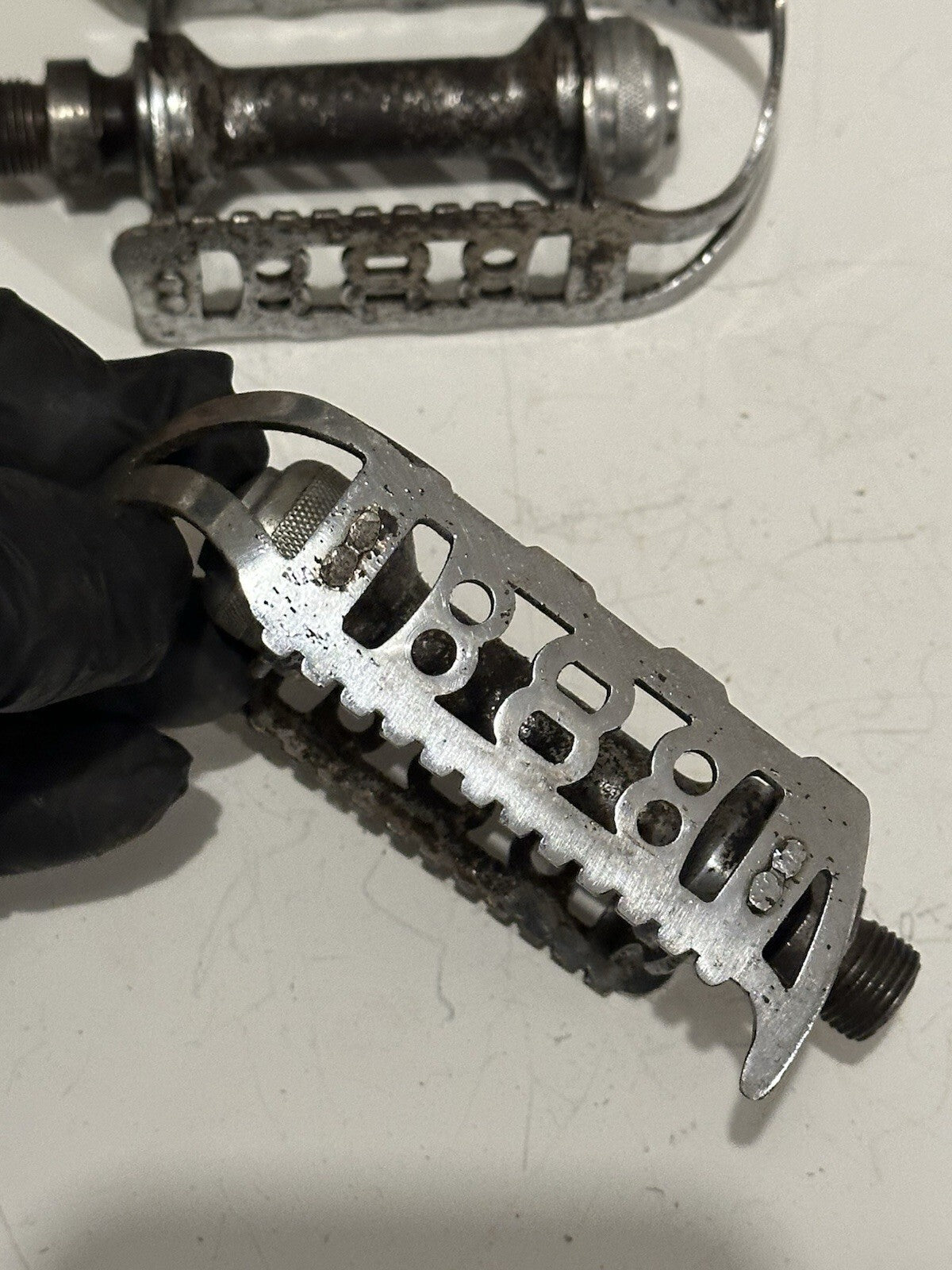 Vintage Bike Pedals Brampton B8 Vintage Quil Road Pedals