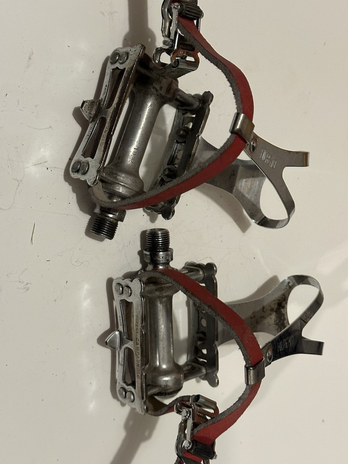 Vintage Campagnolo Bike Pedals Cages Milremo