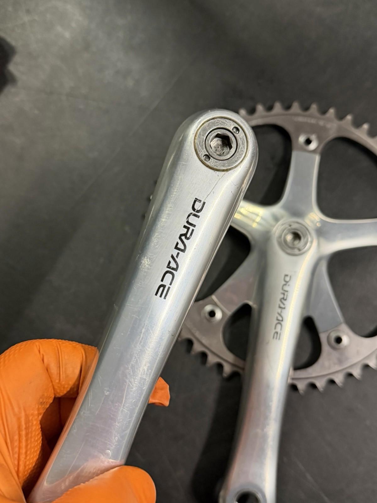 Dura Ace 7710 Track Crankser Fixed Gear 165mm 48t 144bcd