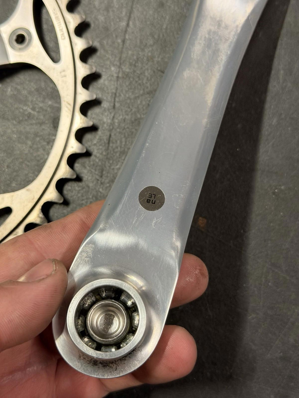 Dura Ace 7710 Track Crankset 170mm Bsa Bb 50t 144bcd