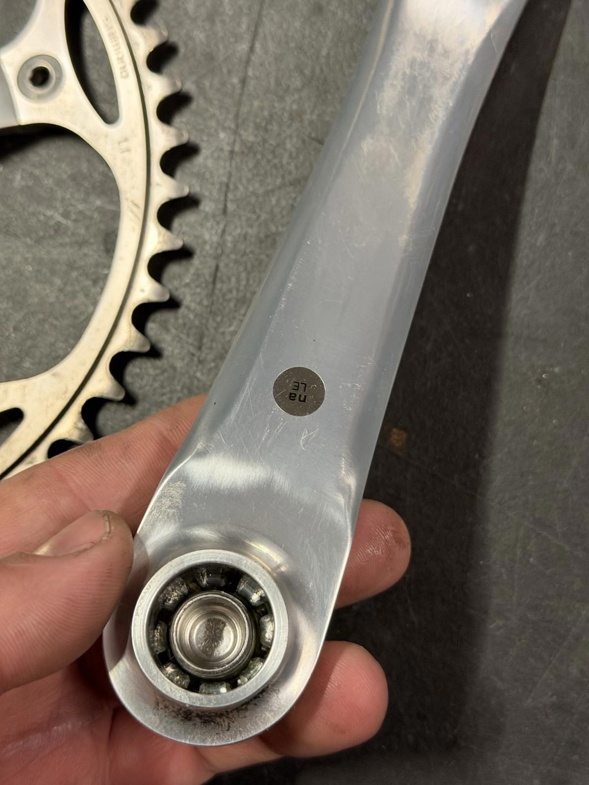 Dura Ace 7710 Track Crankset 170mm Bsa Bb 50t 144bcd