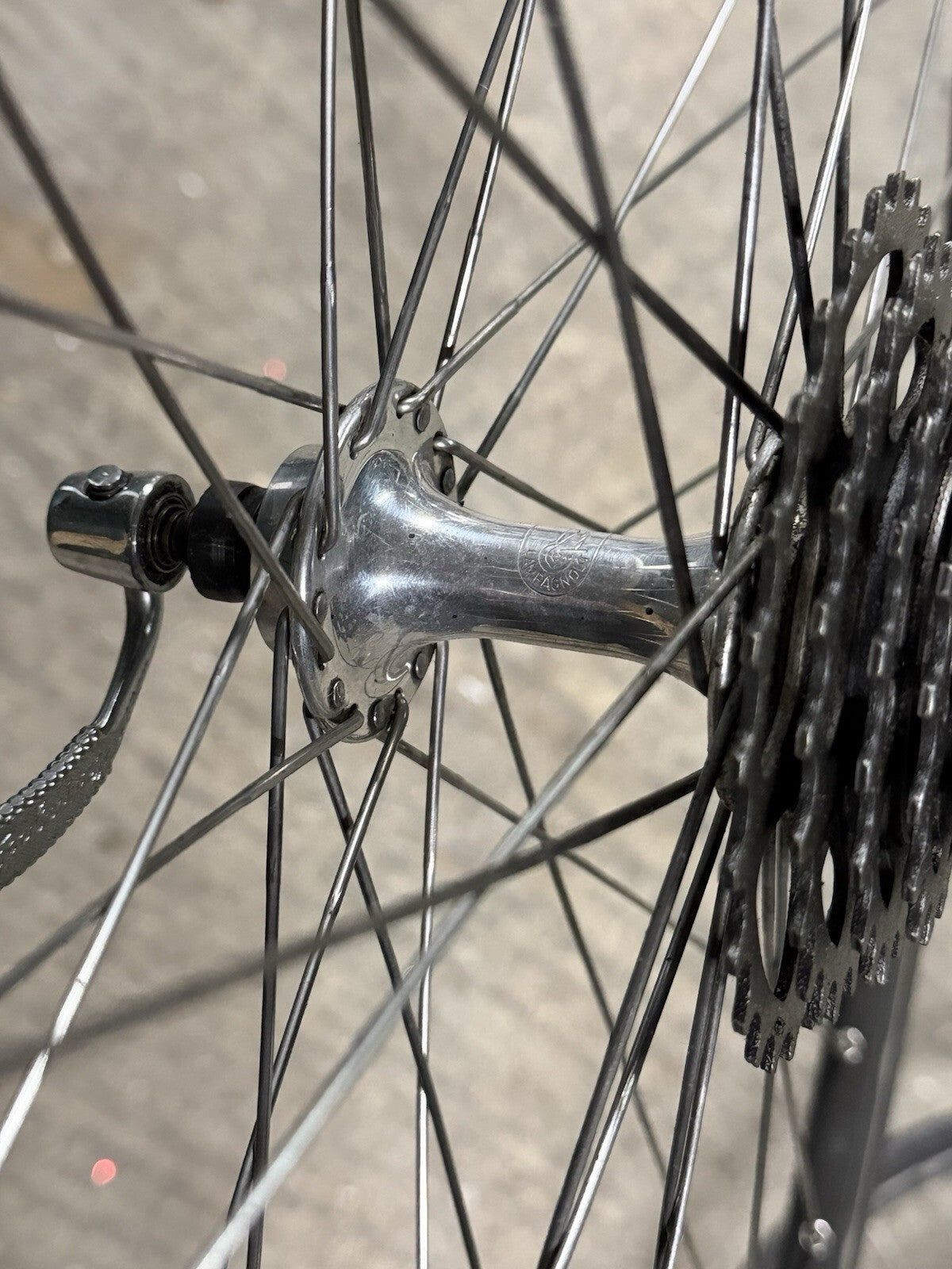 Vintage Campagnolo 6-Speed Road Clincher Wheelset – 700c