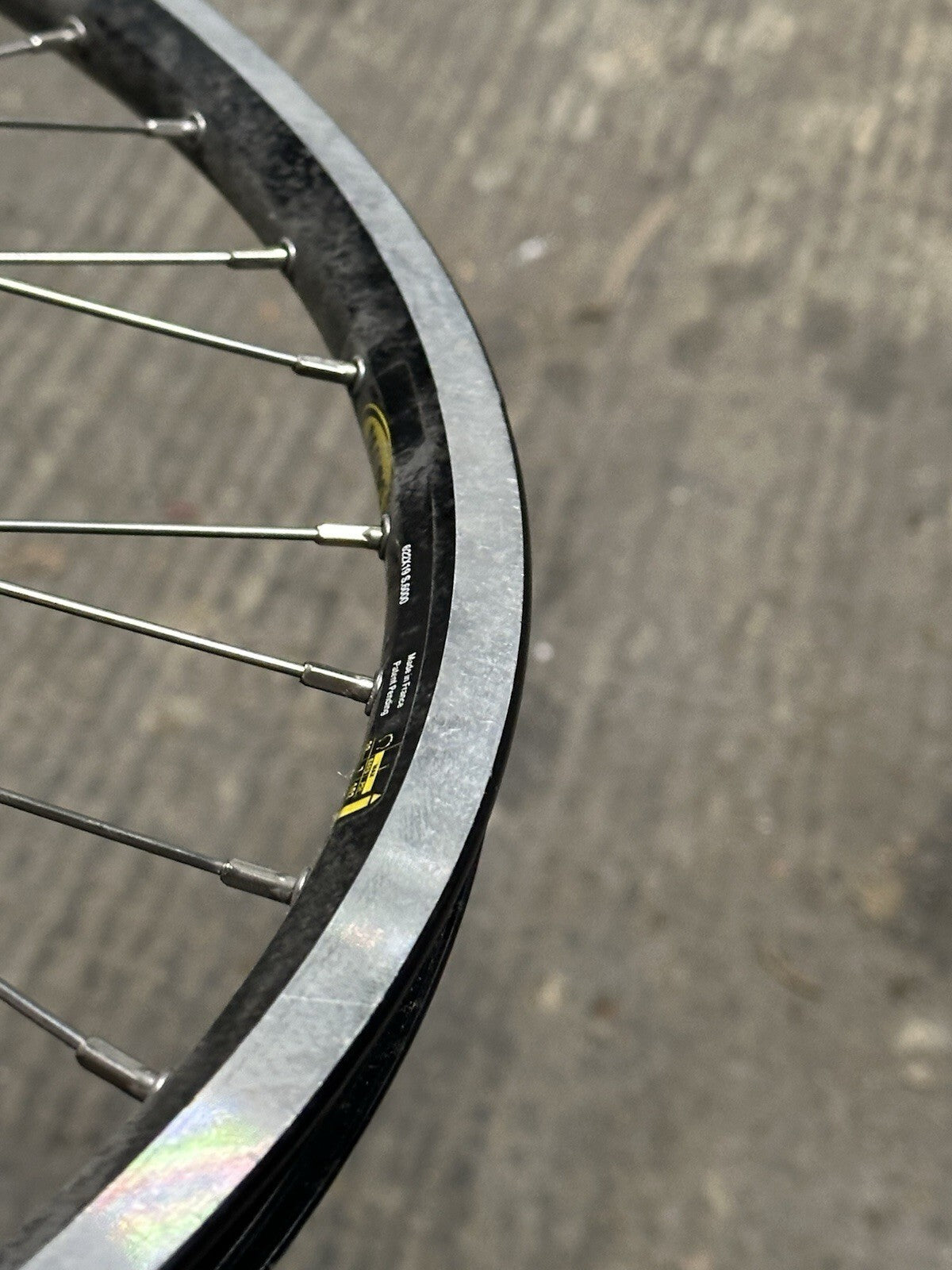 Rare Campagnolo Gran Sport Vintage Hub Mavic Modern Clincher Rims 700c - view 14