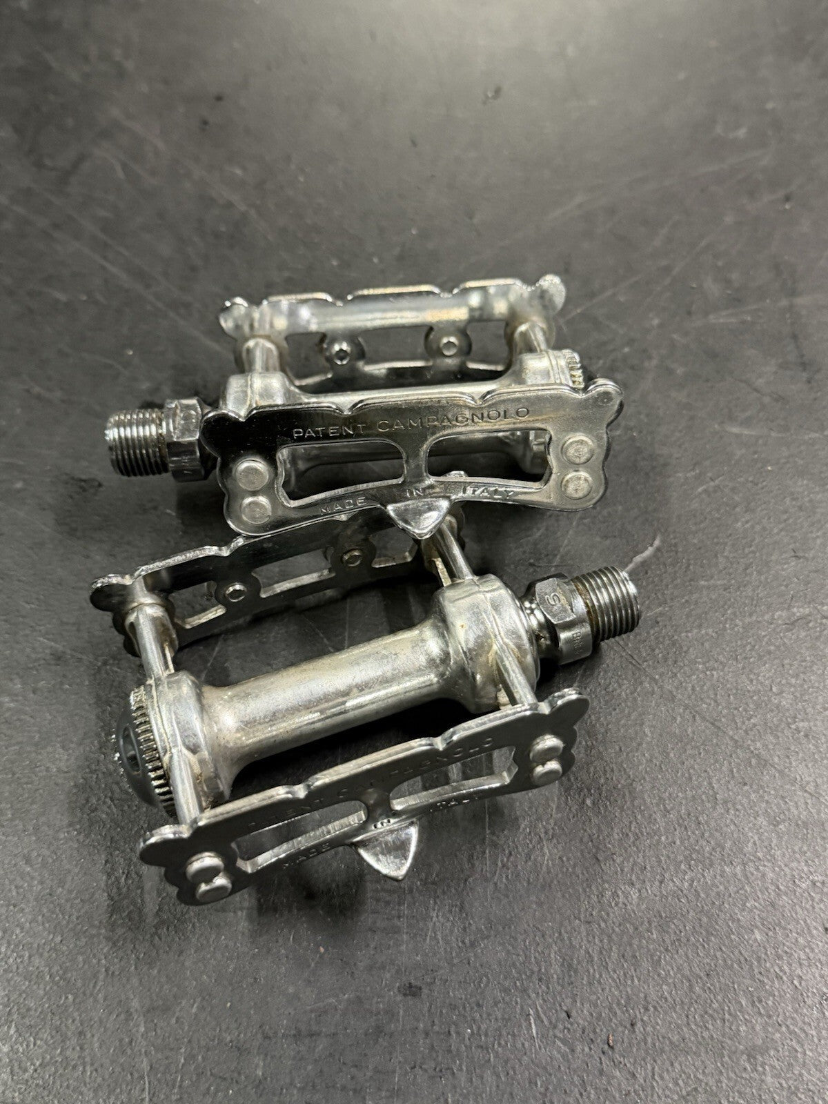 Campagnolo Record Pista Bike Pedals Vintage Rare - product photo | Miclo Bikes