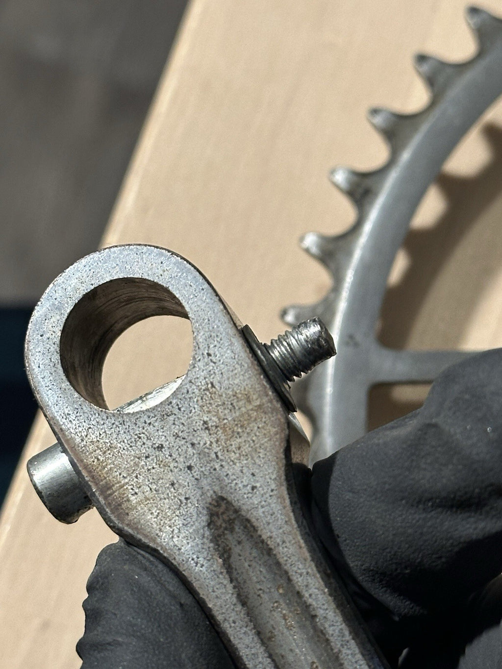 Rare Magistroni Crankset Road Track Vintage Cranks