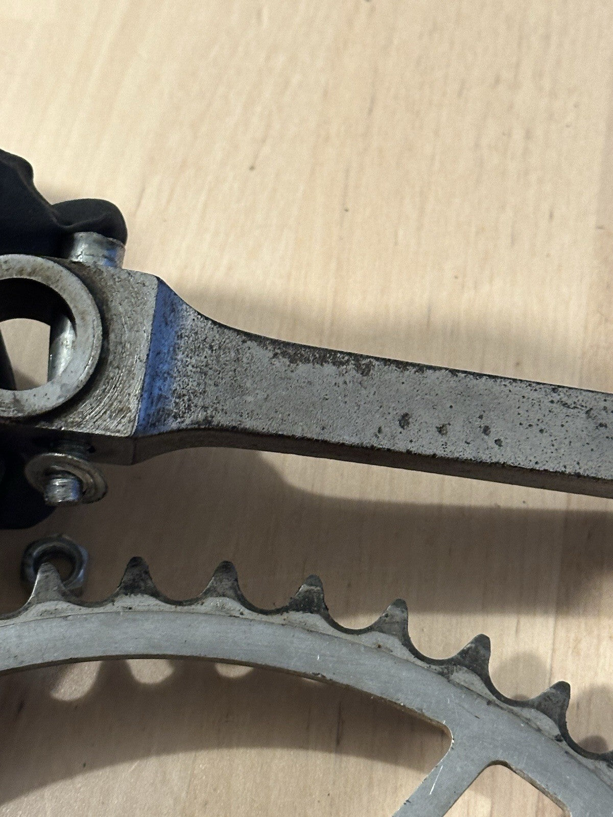 Rare Magistroni Crankset Road Track Vintage Cranks