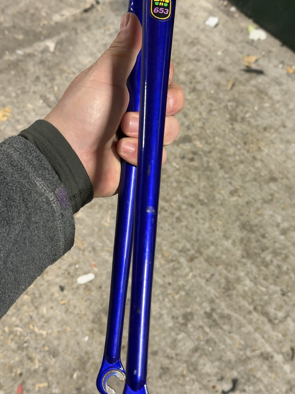 Reynolds 1inch Threaded Vintage Forks 650c Lo Pro