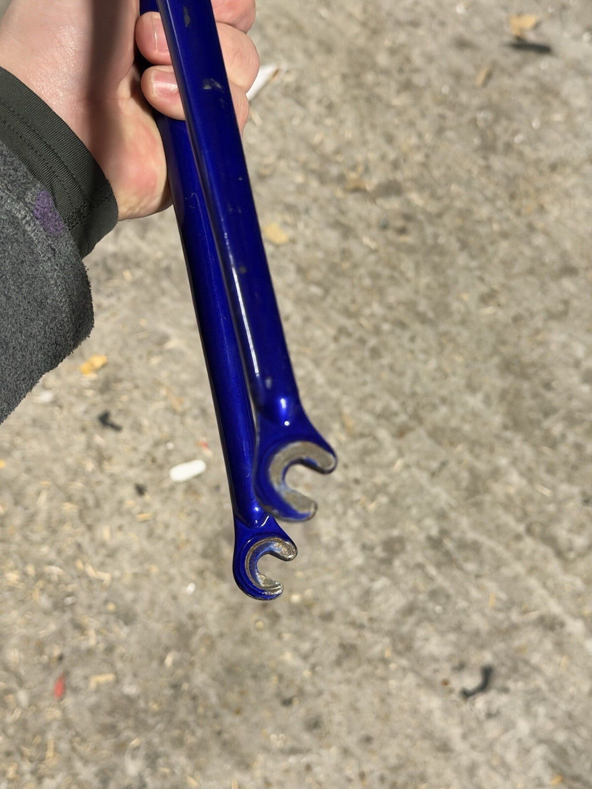 Reynolds 1inch Threaded Vintage Forks 650c Lo Pro