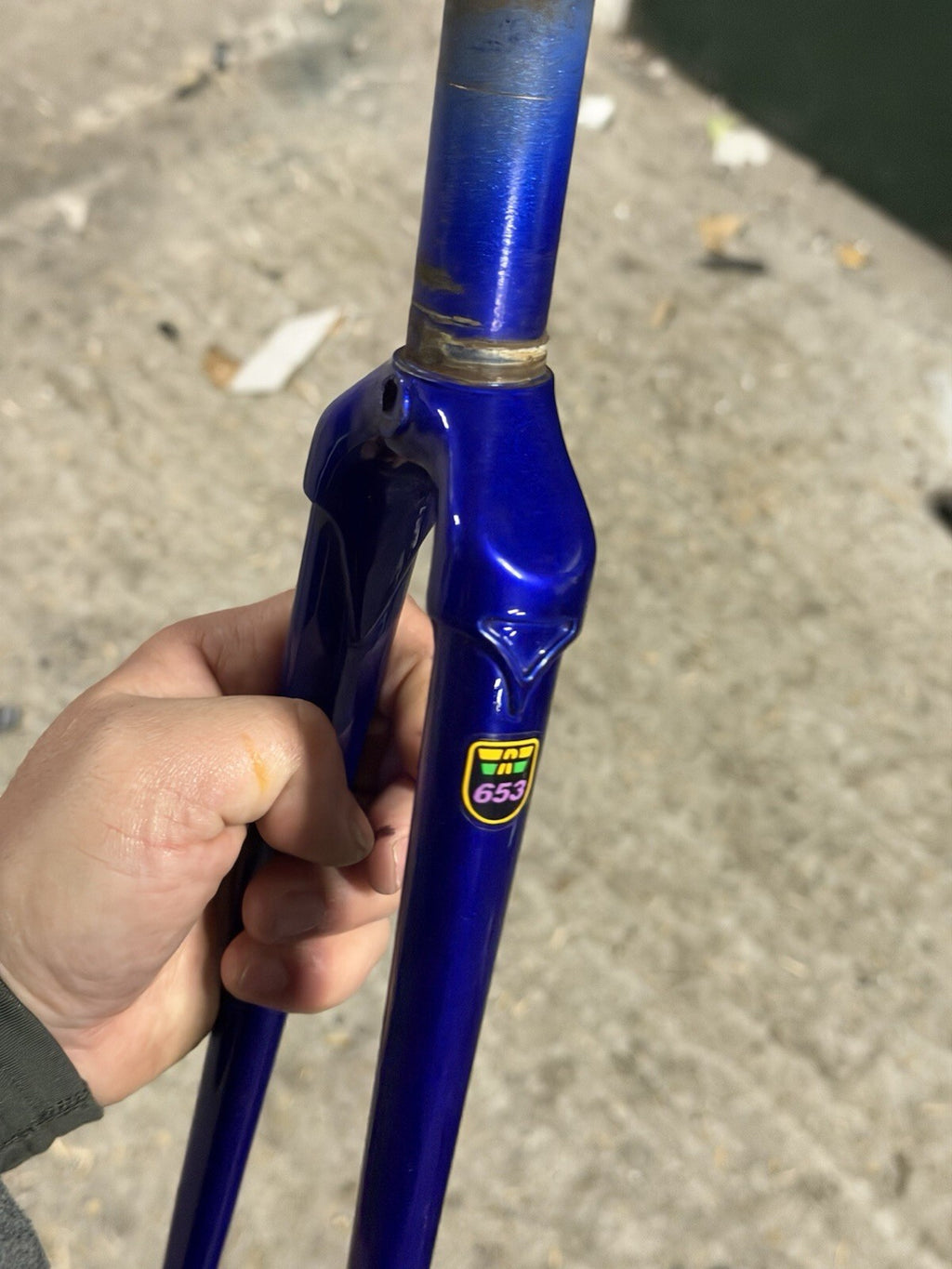 Reynolds 1inch Threaded Vintage Forks 650c Lo Pro
