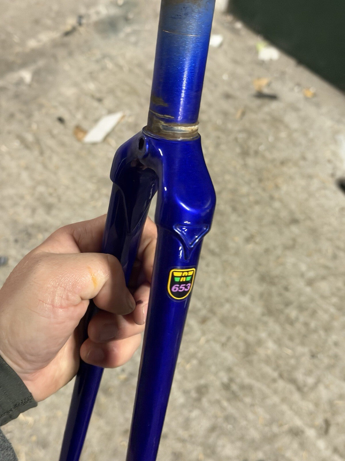 Reynolds 1inch Threaded Vintage Forks 650c Lo Pro