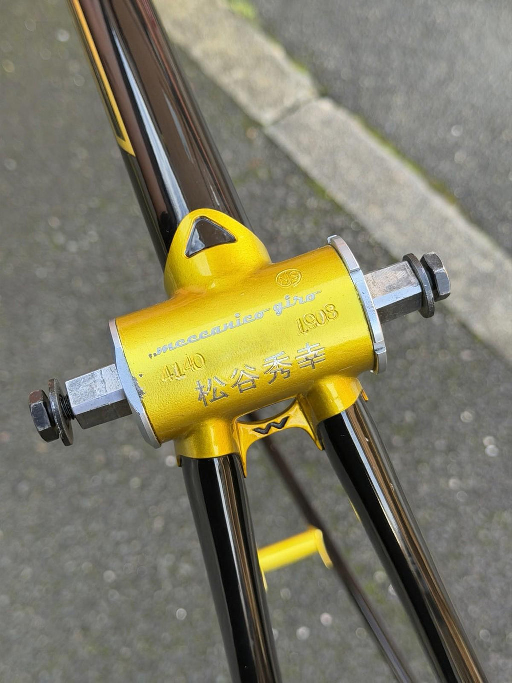 Giro Njs Frameset  Fixed Gear Size Medium Columbus Max Forks