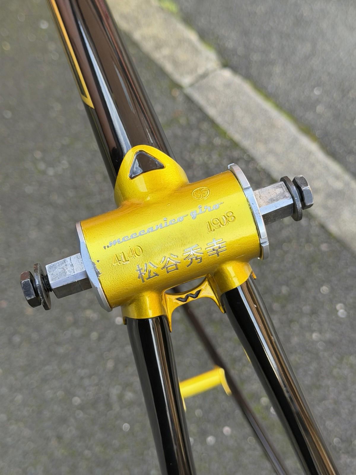 Giro Njs Frameset  Fixed Gear Size Medium Columbus Max Forks