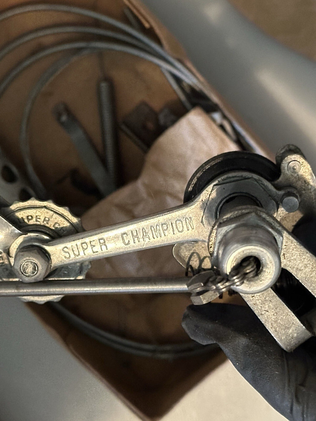 SUPER CHAMPION Vintage Rare Derailleur - view 8