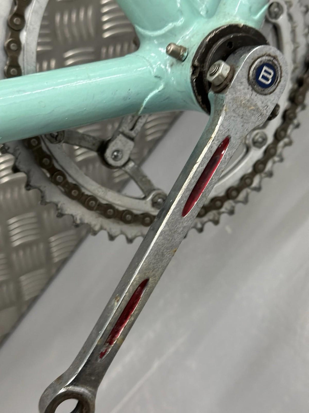 Rare Bianchi Folgore Cambio Corsa Late 40s Classi Road Bike