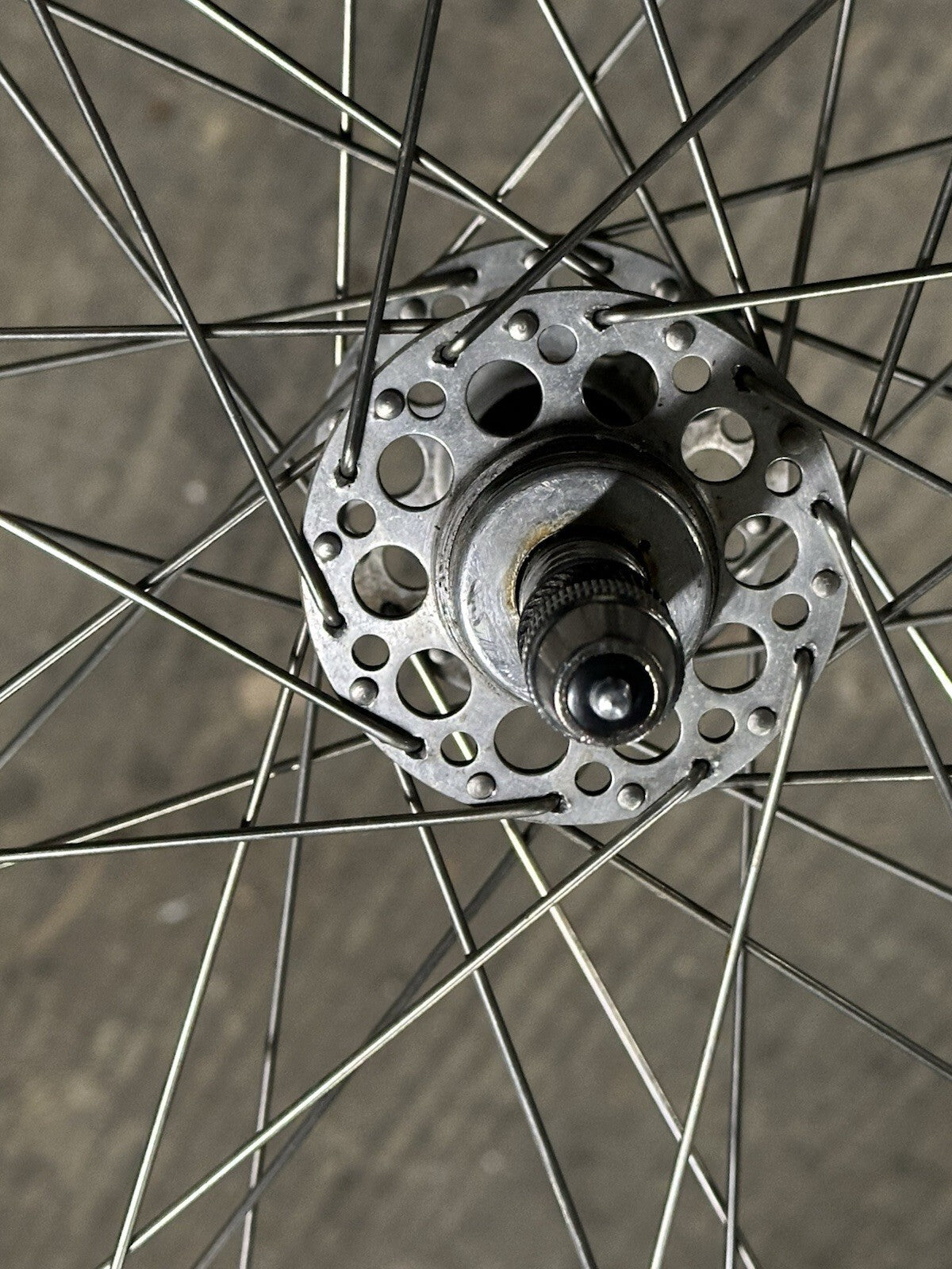 Rare Campagnolo Gran Sport Vintage Hub Mavic Modern Clincher Rims 700c - view 12