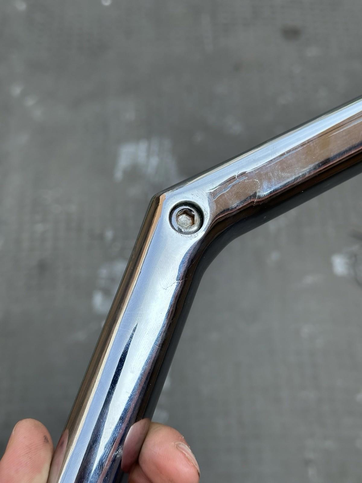Ravanello Pursuit Handlebars Njs Bike Suitable Rare Bullhorn Quil Stem Pista Tra