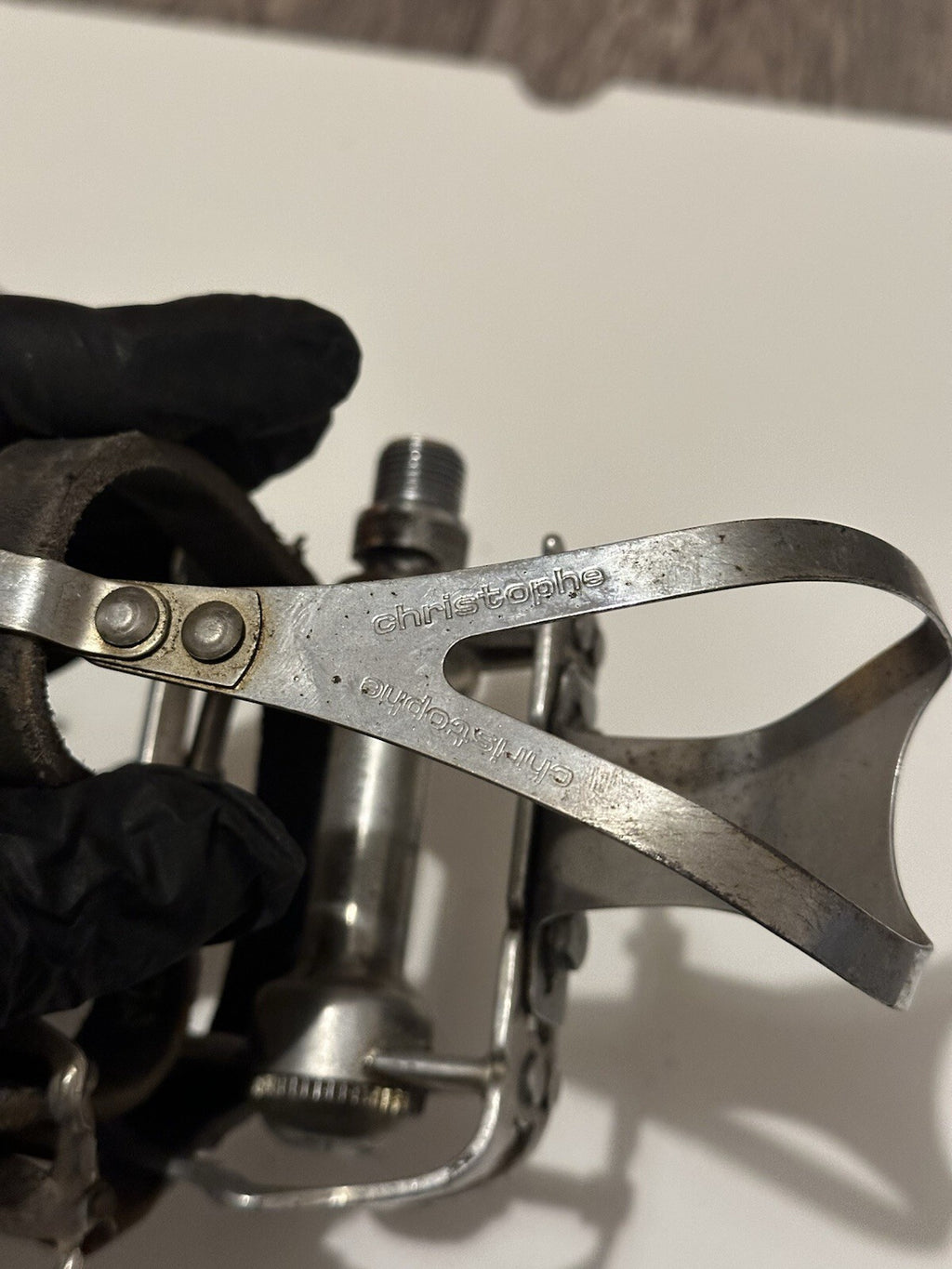 Vintage Campagnolo Bike Pedals Cages Christophe Cages - view 7