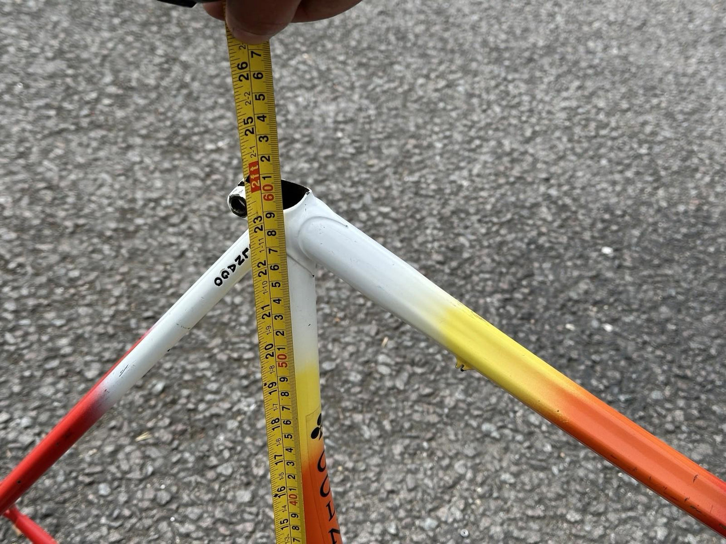 Rare Vintage Colnago Pursuit Tt 700/650c Cx Straight Forks Small Dent