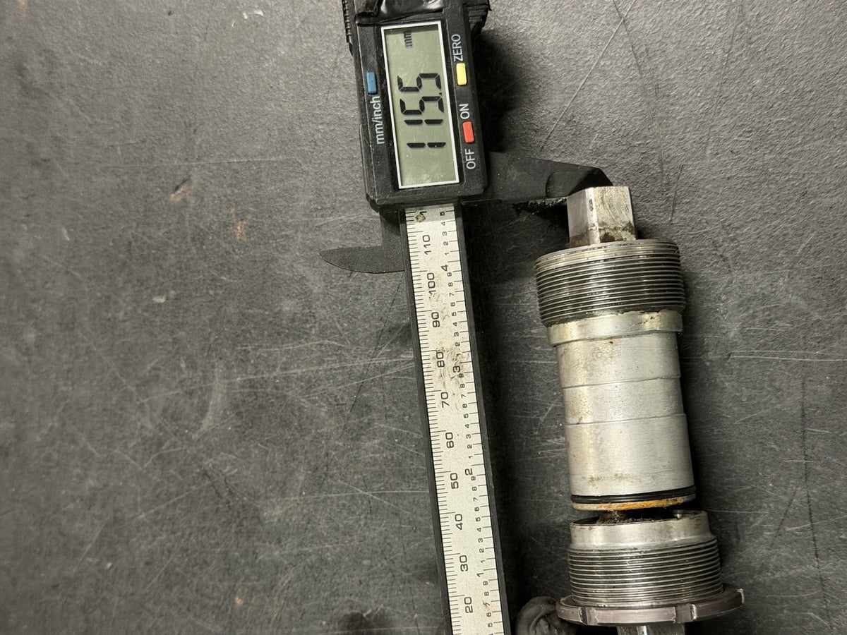 S Vintage Italian Ita Bottom Bracket Bb Missing Lock Ring - view 6