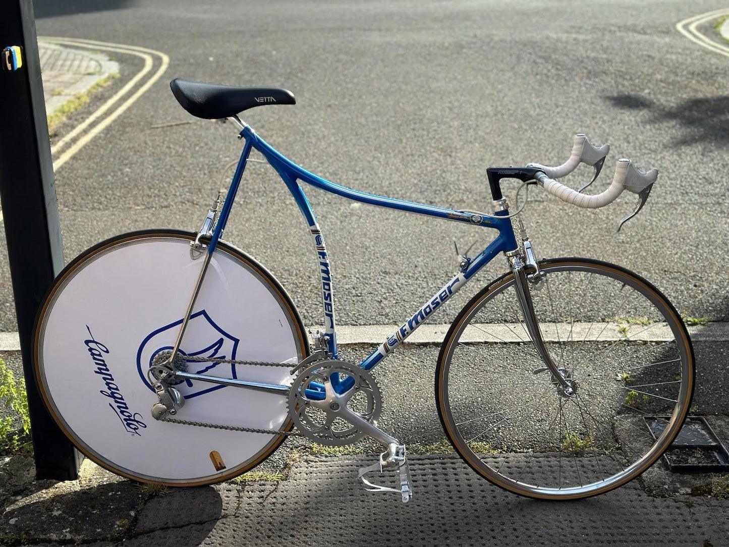 Rare F. Moser pursuit time trial campagnolo parts tt bike