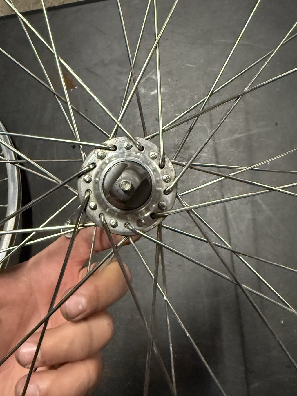Vintage Campgnolo Clincher Wheelset Mavic Rims 8speed - view 13