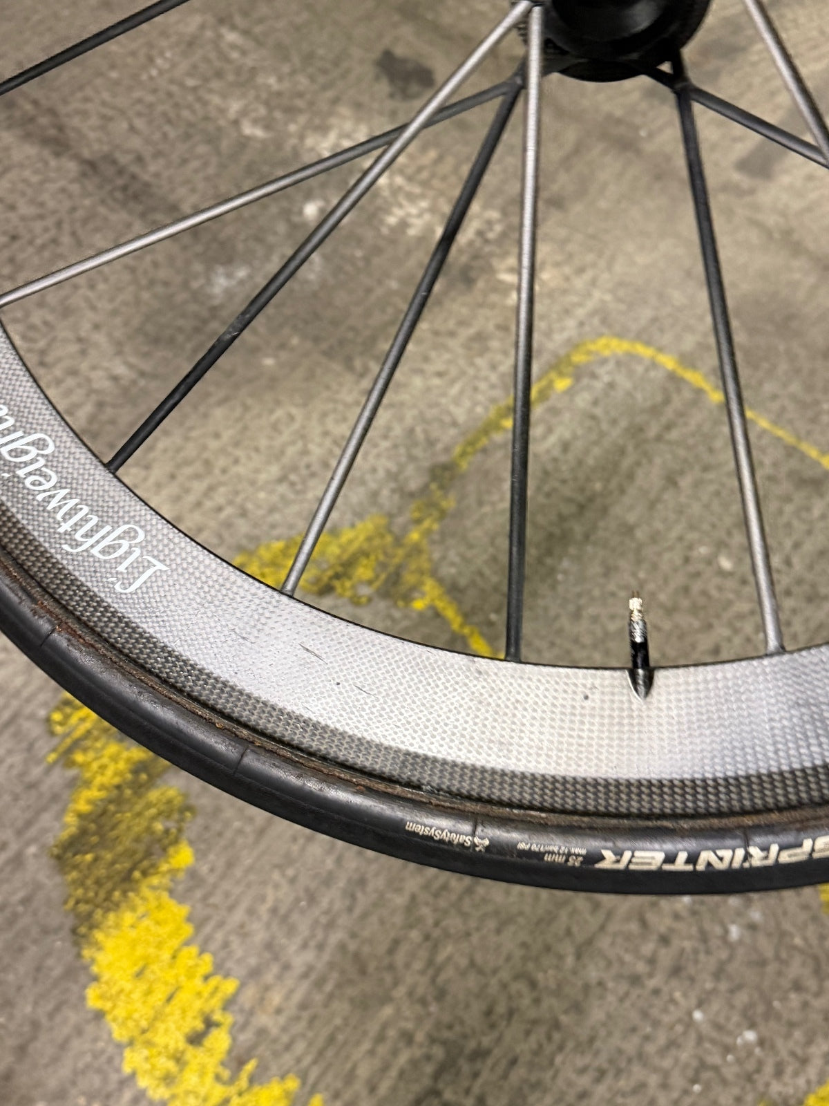 Track Lightweight  Rundkurs Carbon Fibre Bicycle Track WheelSet tubular