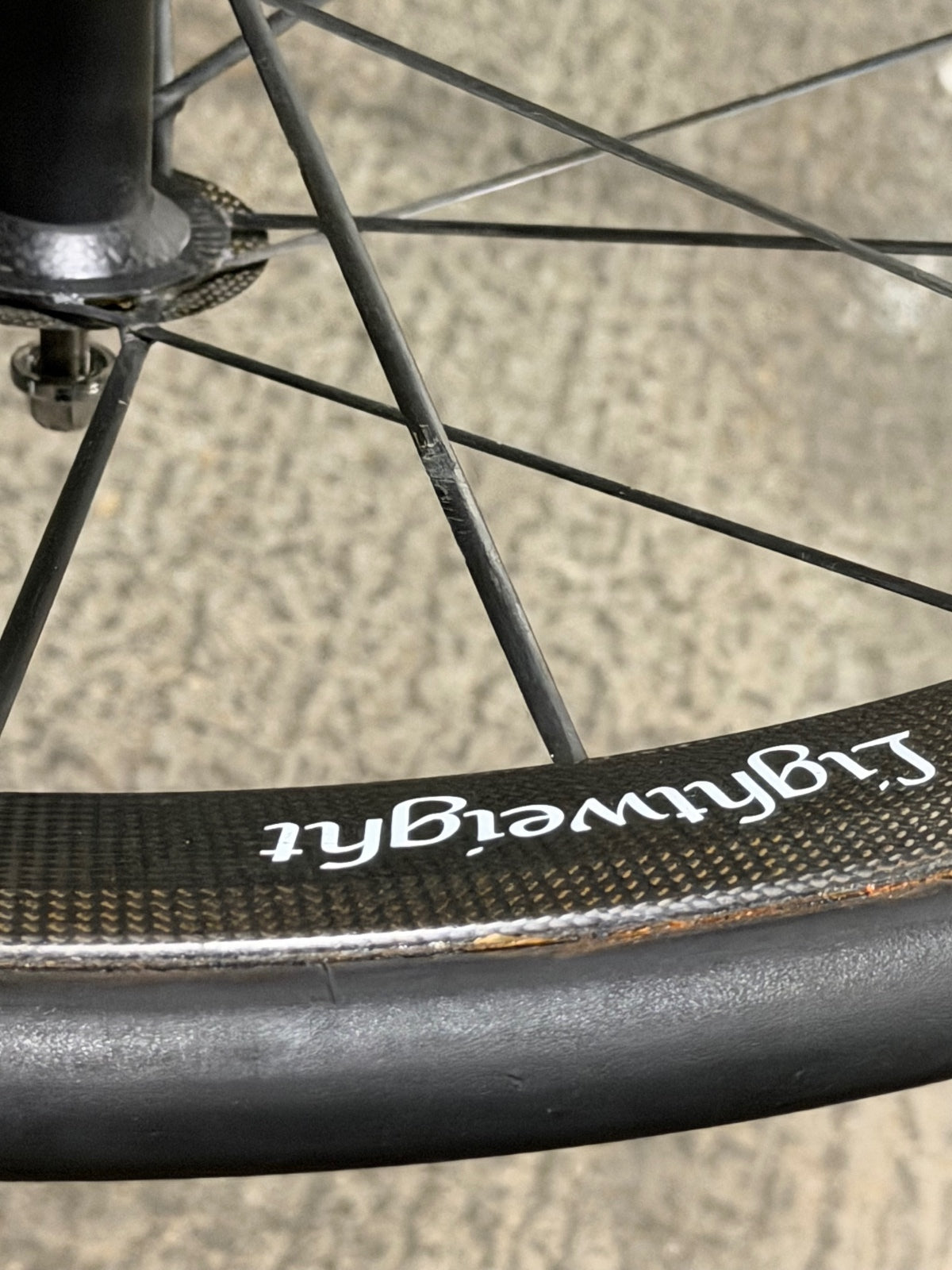 Track Lightweight  Rundkurs Carbon Fibre Bicycle Track WheelSet tubular