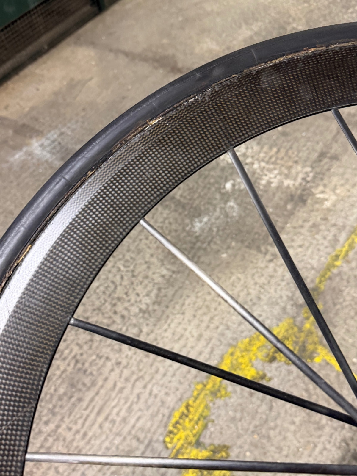 Track Lightweight  Rundkurs Carbon Fibre Bicycle Track WheelSet tubular