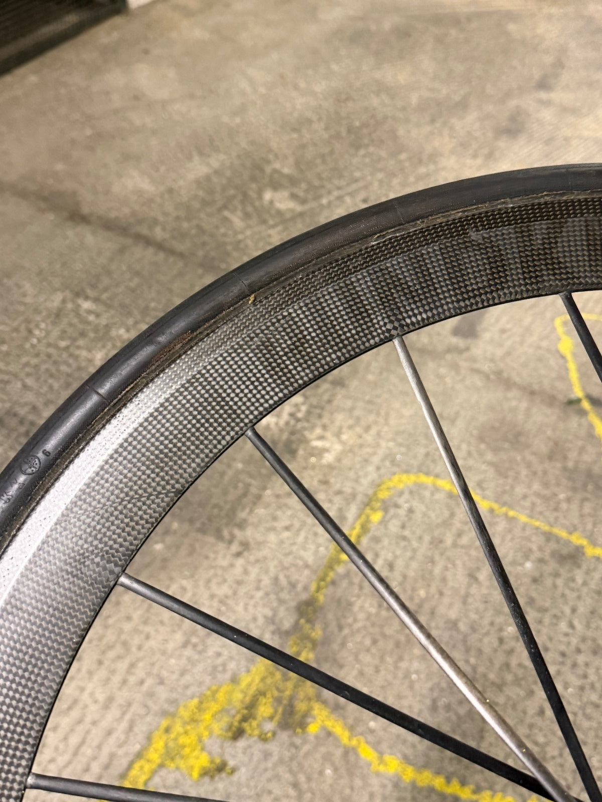Track Lightweight  Rundkurs Carbon Fibre Bicycle Track WheelSet tubular