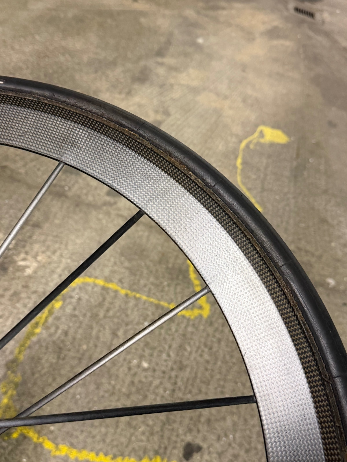 Track Lightweight  Rundkurs Carbon Fibre Bicycle Track WheelSet tubular