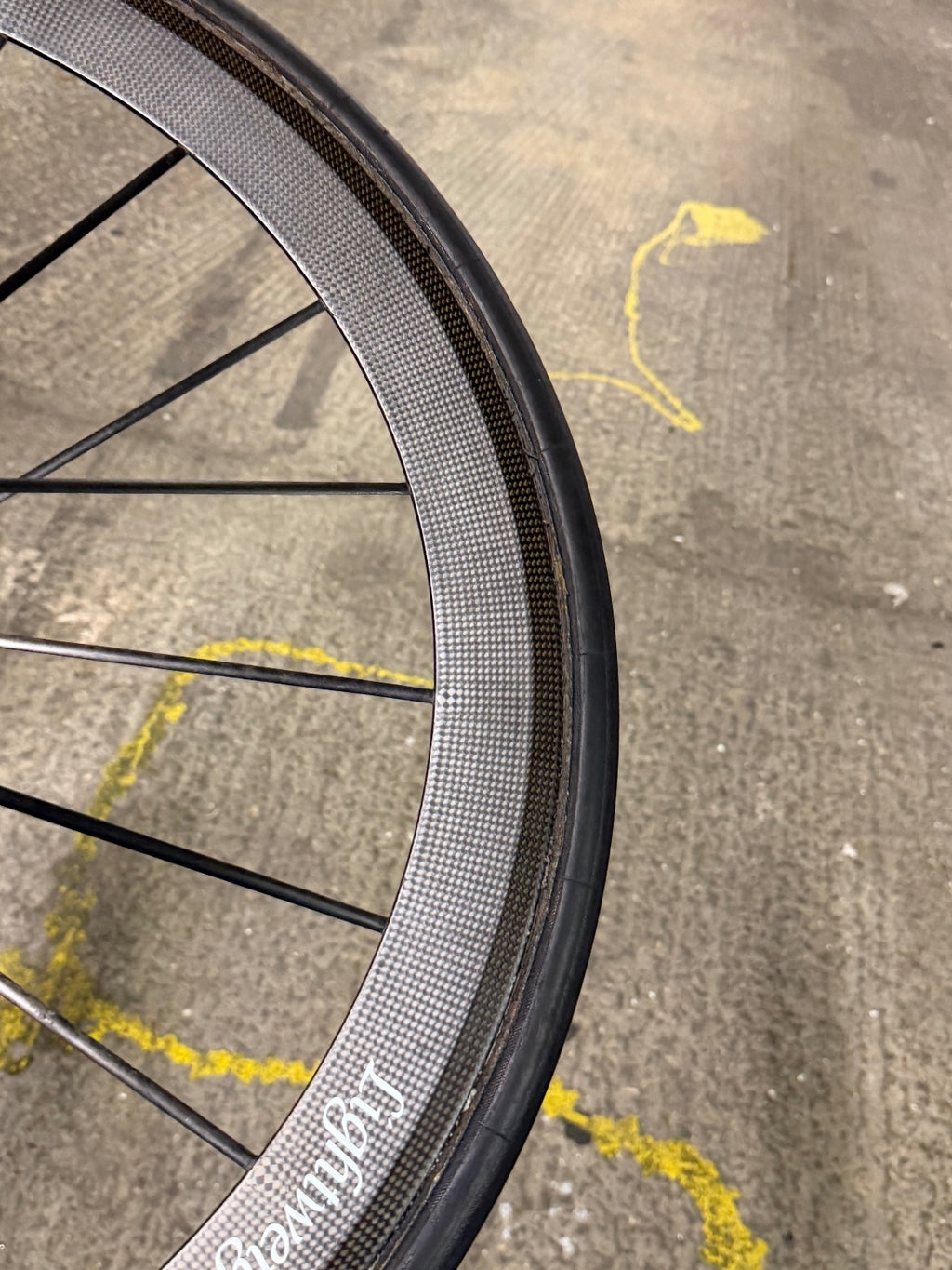 Track Lightweight  Rundkurs Carbon Fibre Bicycle Track WheelSet tubular