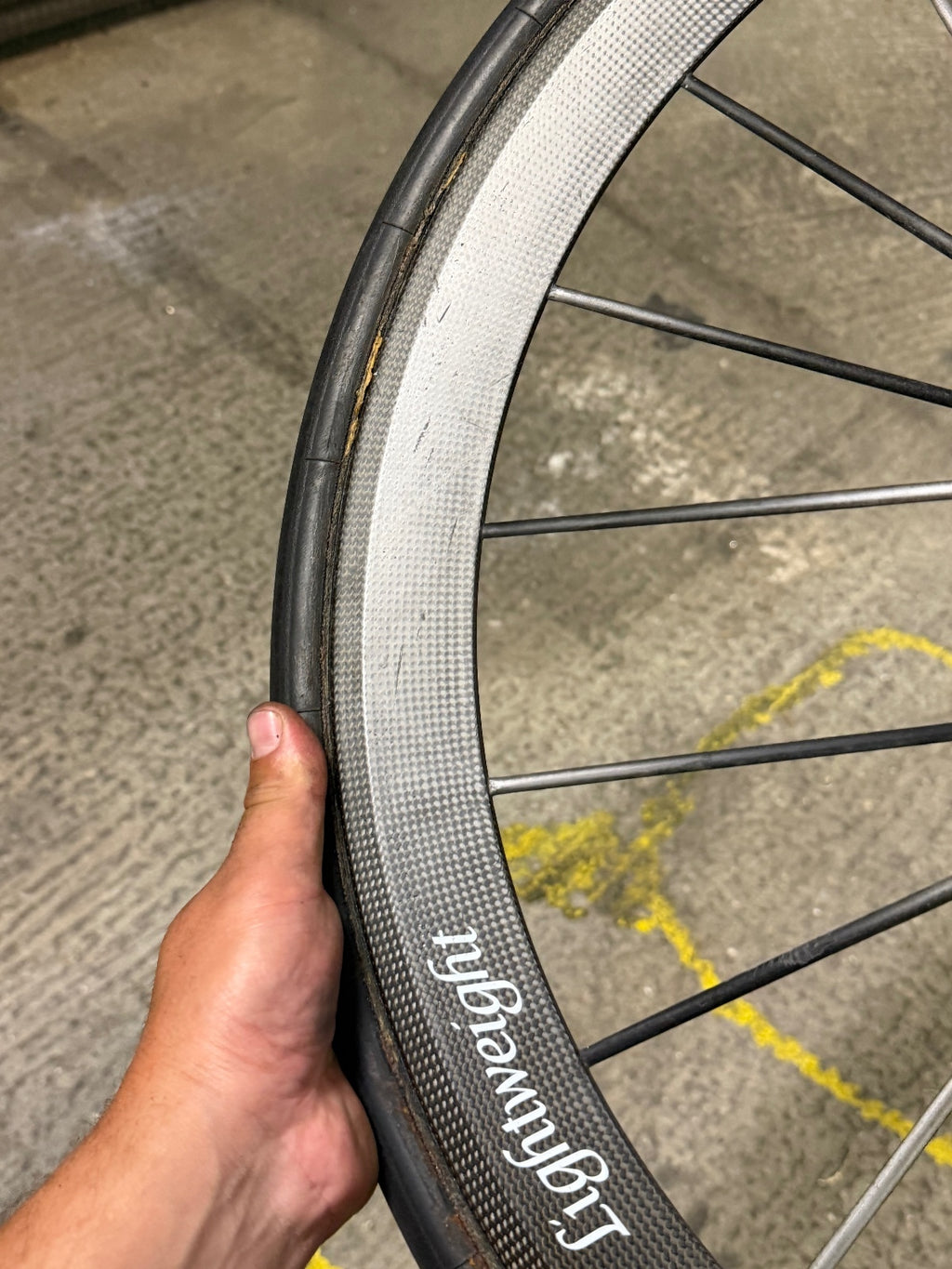 Track Lightweight  Rundkurs Carbon Fibre Bicycle Track WheelSet tubular