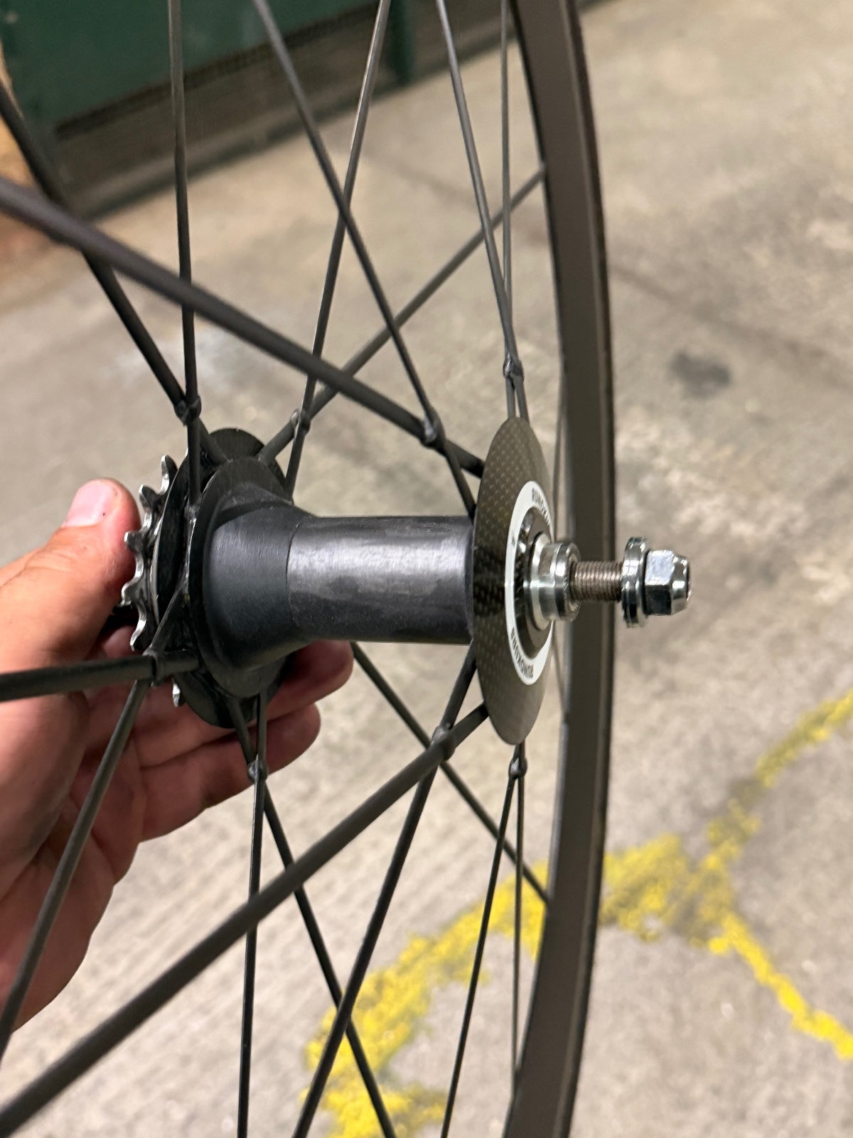 Track Lightweight  Rundkurs Carbon Fibre Bicycle Track WheelSet tubular