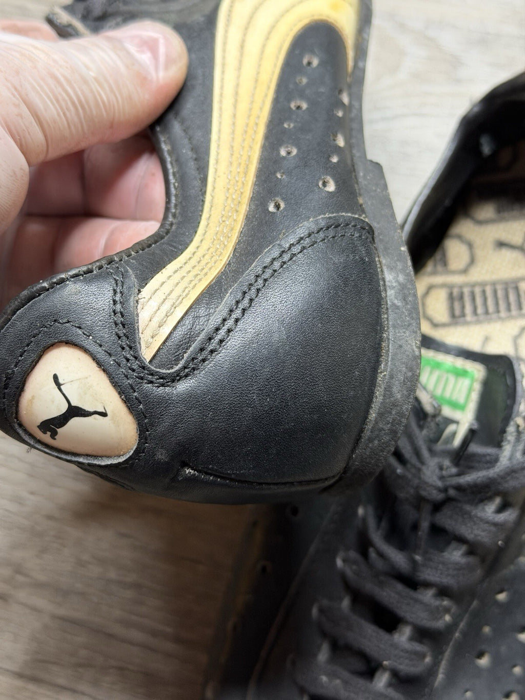 Vintage Puma Cycling Shoes